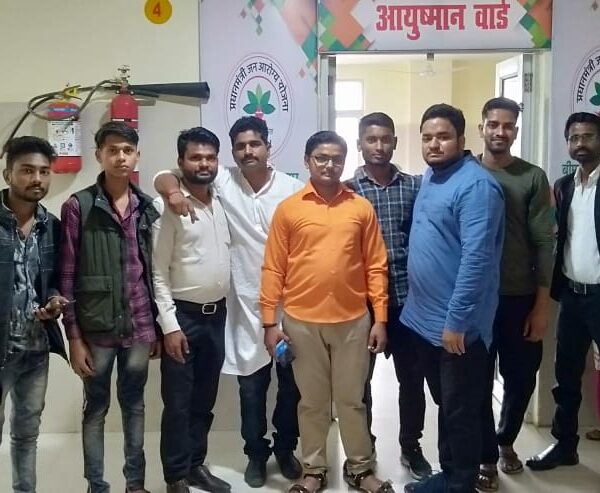  The team visits Women Hospital